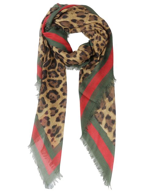 gucci inspired leopard scarf|gucci scarf leopard print.